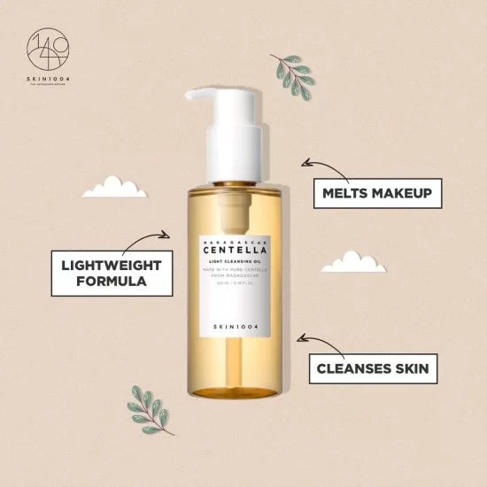 Madagascar Centella Cleansing Oil - For instant face cleaning & brightening